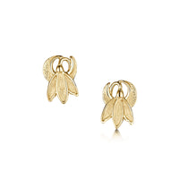 Snowdrop Small Stud Earrings in 9ct Yellow Gold