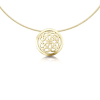 Maid of the Loch Necklace in 9ct Yellow Gold by Sheila Fleet Jewellery