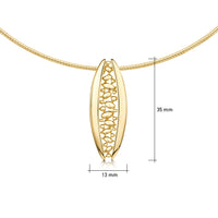 Captivate Necklace in 9ct Yellow Gold