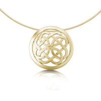 Maid of the Loch Dress Necklace in 9ct Yellow Gold by Sheila Fleet Jewellery