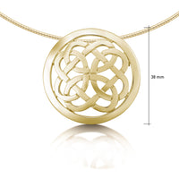 Maid of the Loch Occasion Necklace in 9ct Yellow Gold by Sheila Fleet Jewellery