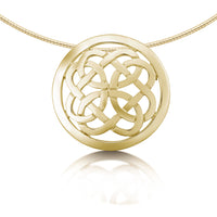 Maid of the Loch Occasion Necklace in 9ct Yellow Gold  by Sheila Fleet Jewellery