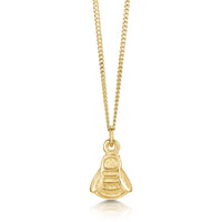 Bumblebee Small Pendant in 9ct Yellow Gold by Sheila Fleet Jewellery
