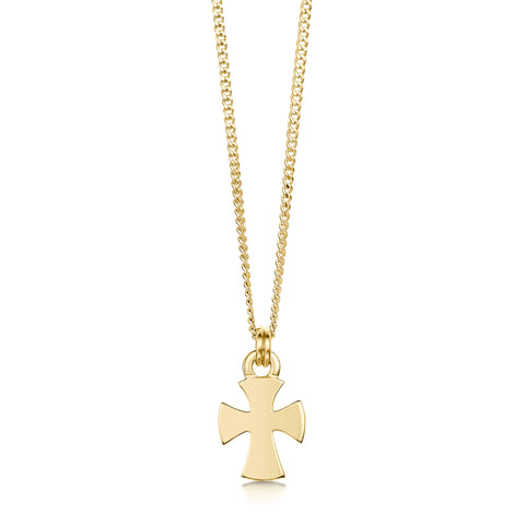 Cross of the Kirk Petite Pendant in 9ct Yellow Gold