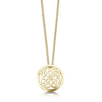 Maid of the Loch Pendant Necklace in 9ct Yellow Gold by Sheila Fleet Jewellery