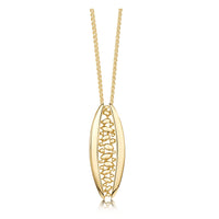 Captivate Dress Pendant Necklace in 9ct Yellow Gold by Sheila Fleet Jewellery