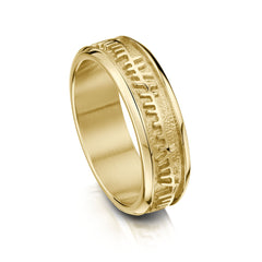 Skyran Ring in 9ct Yellow Gold by Sheila Fleet Jewellery