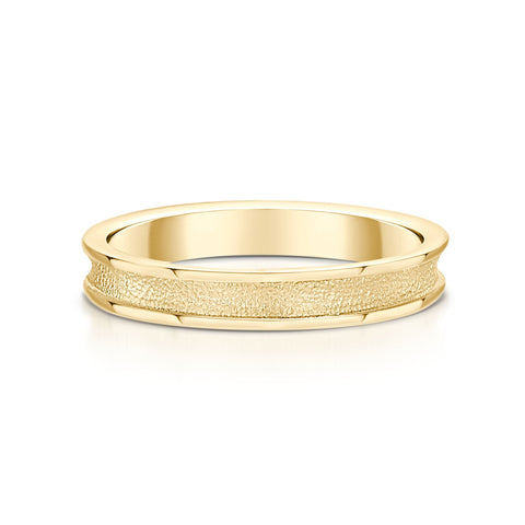 Halo Ring in 9ct Yellow Gold by Sheila Fleet Jewellery