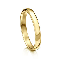 Traditional 2.5mm Wedding Ring in 9ct Yellow Gold by Sheila Fleet Jewellery