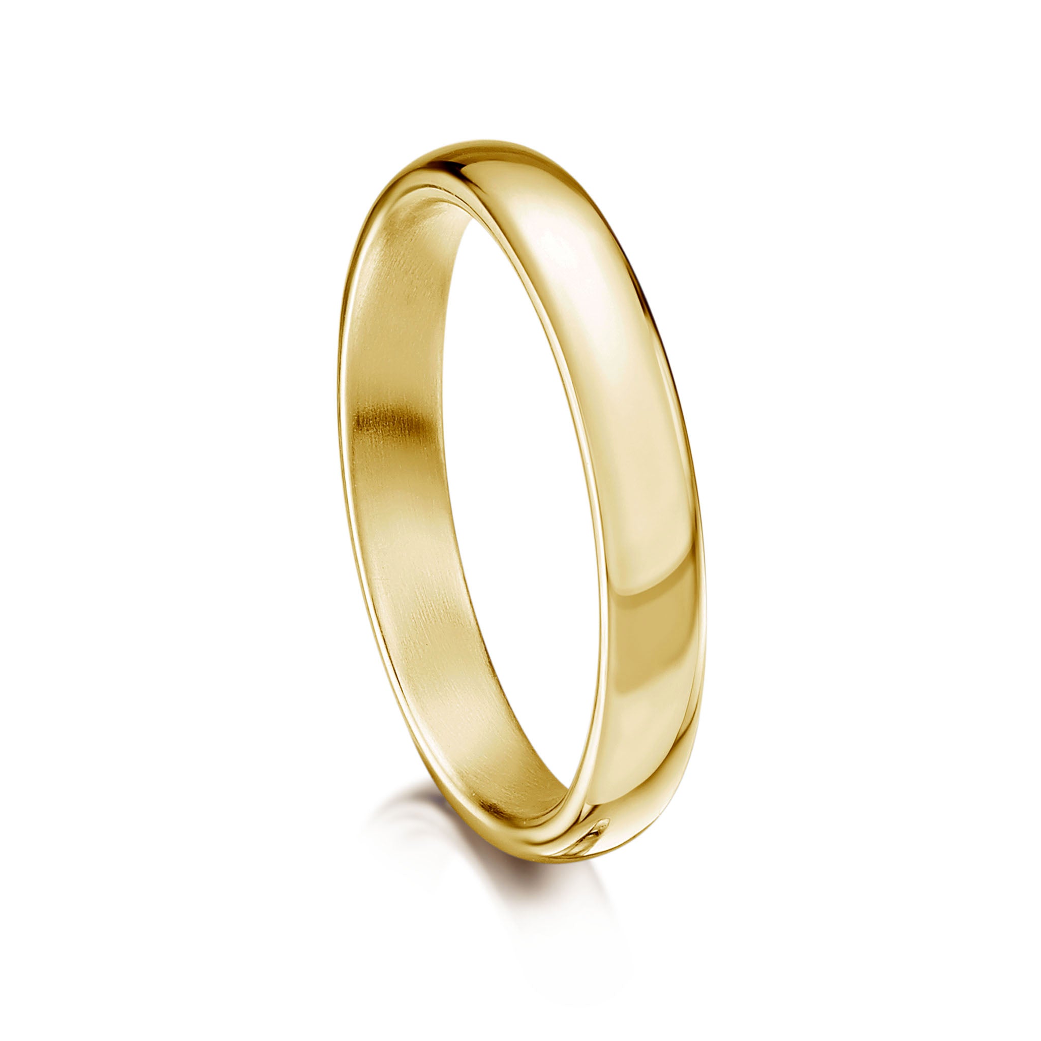 Traditional3mmWeddingRingin9ctYellowGold