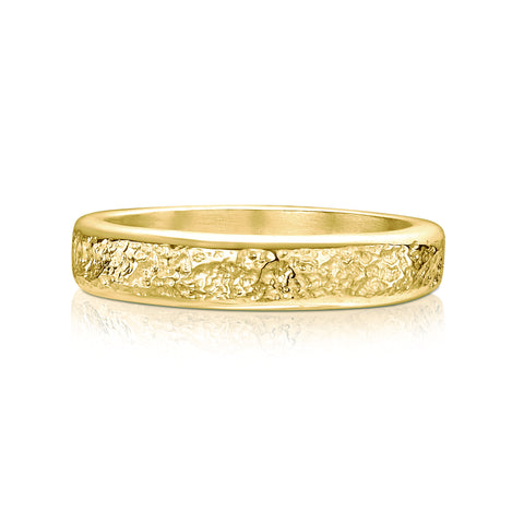 Matrix 4mm Band in 9ct Yellow Gold