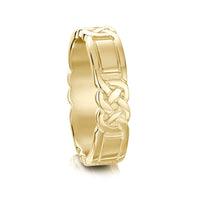 Lover’s Knot Dress Ring in 9ct Yellow Gold by Sheila Fleet Jewellery