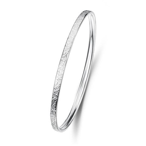 Matrix Bangle in Sterling Silver by Sheila Fleet Jewellery
