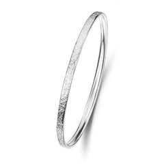 Matrix Bangle in Sterling Silver by Sheila Fleet Jewellery