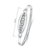 Captivate Bangle in Sterling Silver