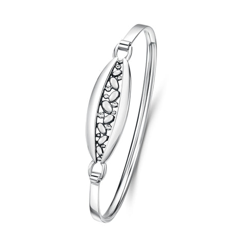 Captivate Bangle in Sterling Silver by Sheila Fleet Jewellery