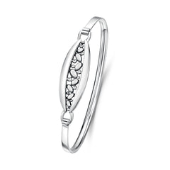 Captivate Bangle in Sterling Silver by Sheila Fleet Jewellery