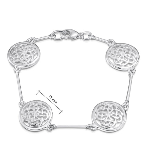 Maid of the Loch 4-link Bracelet by Sheila Fleet Jewellery