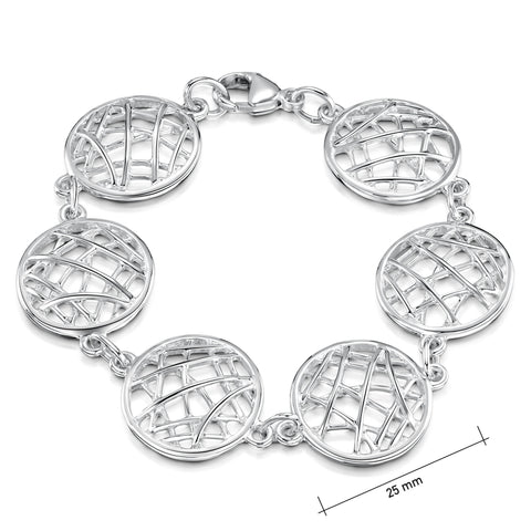 Creel Bracelet in Sterling Silver