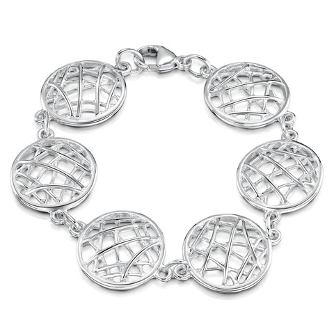 Creel Bracelet in Sterling Silver