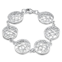 Creel Bracelet in Sterling Silver
