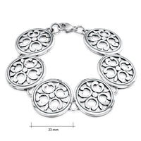 Cathedral ‘St Magnus II’ 6-link Bracelet in Sterling Silver by Sheila Fleet Jewellery