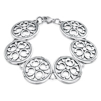 Cathedral ‘St Magnus II’ 6-link Bracelet in Sterling Silver by Sheila Fleet Jewellery