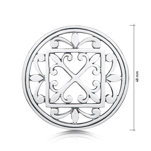 Cathedral ‘St Magnus I’ Dress Brooch in Sterling Silver by Sheila Fleet Jewellery