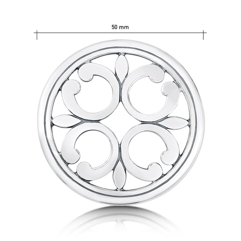 Cathedral ‘St Magnus II’ Dress Brooch in Sterling Silver by Sheila Fleet Jewellery