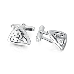 Book of Kells Cufflinks in Sterling Silver by Sheila Fleet Jewellery
