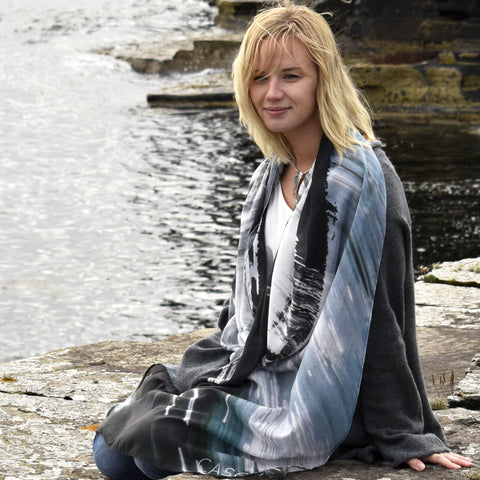 Cascade Scarf by Sheila Fleet & Kirsteen Stewart