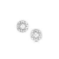 Cathedral ‘St Magnus I’ Small Stud Earrings in Sterling Silver by Sheila Fleet Jewellery
