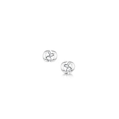 Captivate Small Stud Earrings in Sterling Silver by Sheila Fleet Jewellery