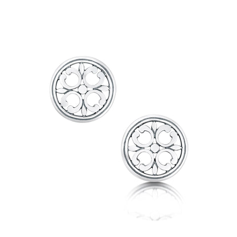 Cathedral ‘St Magnus II’ Stud Earrings in Sterling Silver by Sheila Fleet Jewellery