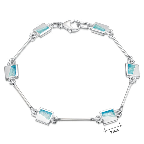 Island Panorama Bracelet in Shallows Enamel