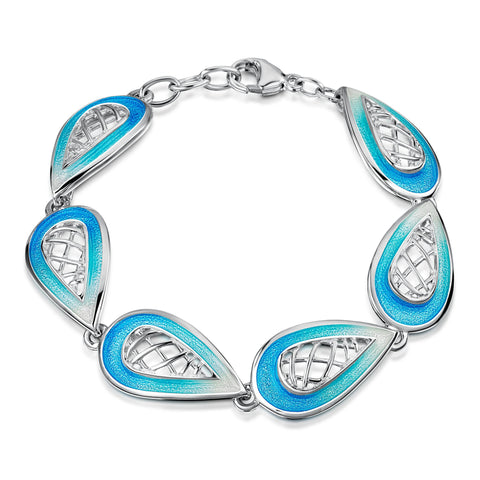 Tidal Treasures Bracelet in Shallows Enamel by Sheila Fleet Jewellery (EBL205-SHAL)