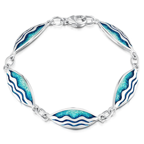 Sands of Time Bracelet in Sterling Silver by Sheila Fleet Jewellery