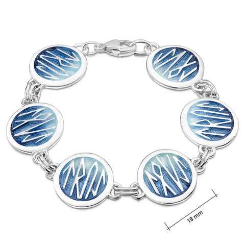 Runic True Love Bracelet in Skaill Enamel