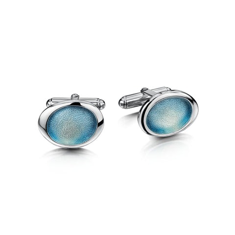 Shoreline Pebble Cufflinks by Sheila Fleet Jewellery