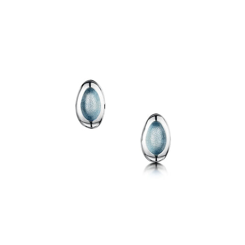 Shoreline Pebble Small Stud Earrings by Sheila Fleet Jewellery