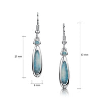 Shoreline Pebble 2-pebble Drop Earrings by Sheila Fleet Jewellery