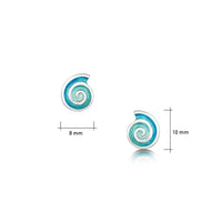 Skara Spiral Small Stud Earrings by Sheila Fleet Jewellery