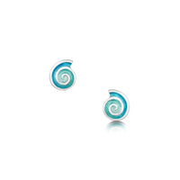 Skara Spiral Small Stud Earrings by Sheila Fleet Jewellery