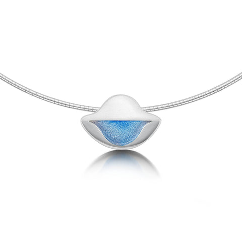 Lomond Reflections Petite Necklace in Dawn Enamel
