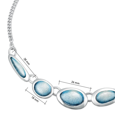 Shoreline Pebble Half Necklace by Sheila Fleet Jewellery