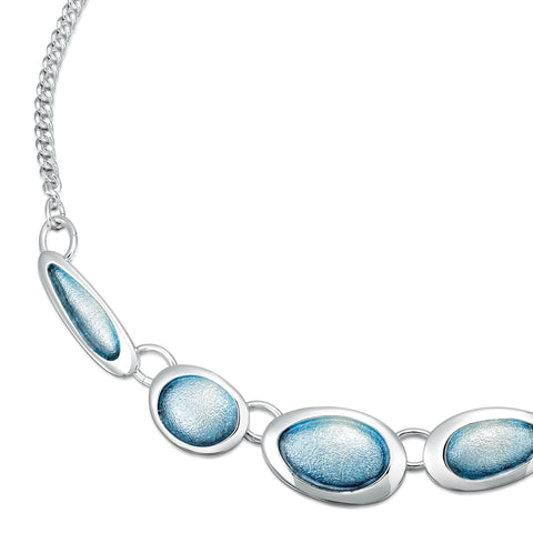 Shoreline Pebble Half Necklace by Sheila Fleet Jewellery