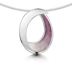 Sea & Surf Necklace in Champagne Enamel by Sheila Fleet Jewellery