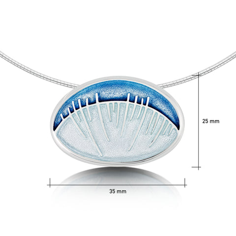 Skyran ‘Heaven’ Dress Necklace in Twilight Enamel