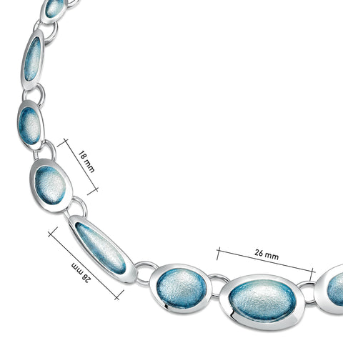 Shoreline Pebble Full Necklace by Sheila Fleet Jewellery