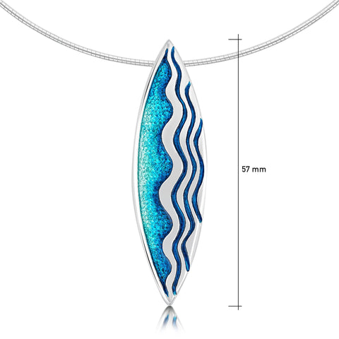 Sands of Time Necklace in Sterling Silver by Sheila Fleet Jewellery